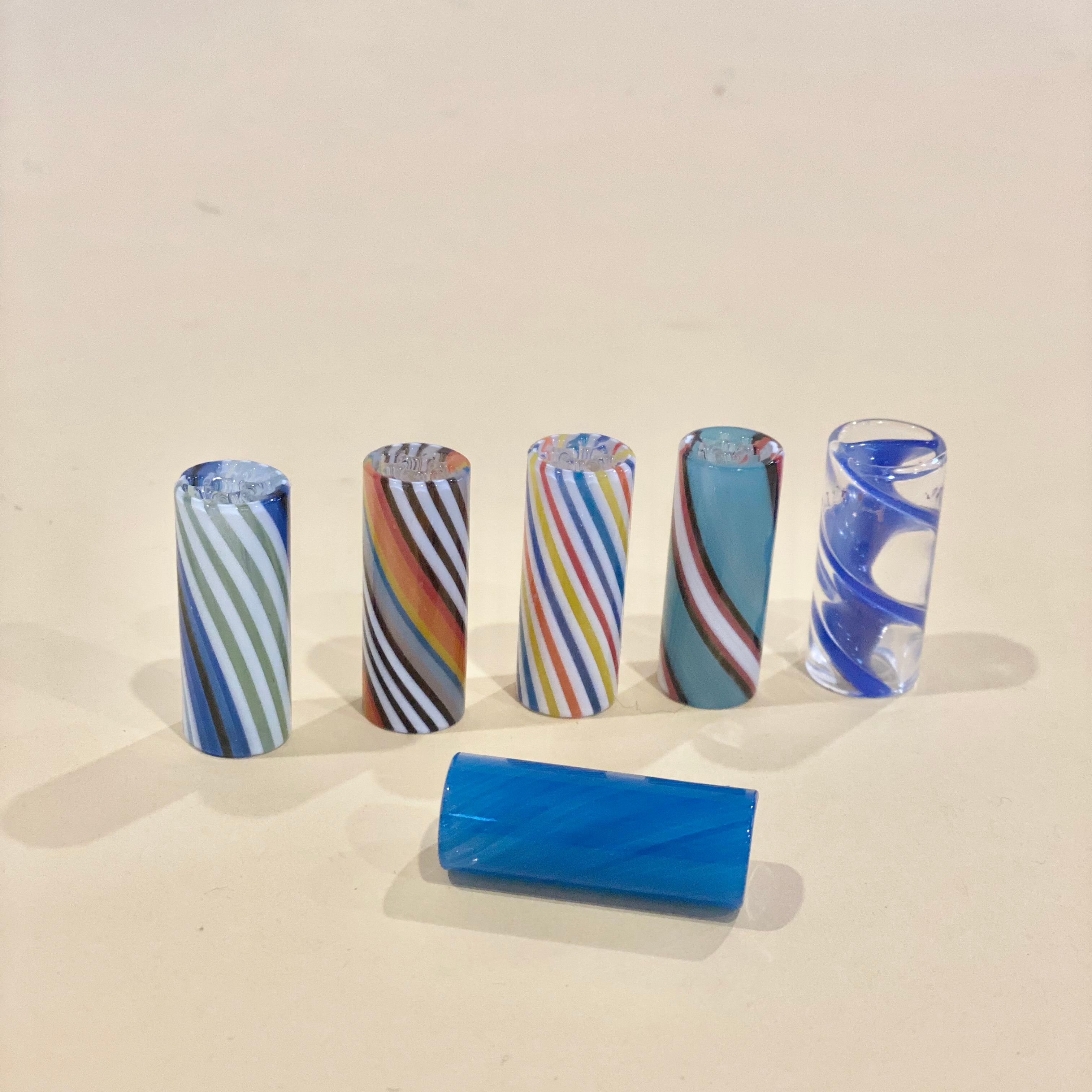 custom color glass filter tips for preroll
